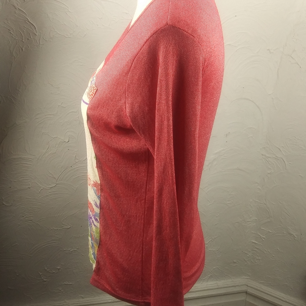 ONE OF A KIND Yasuko Vintage Silk Kimono T-shirt - Picture 3 of 7